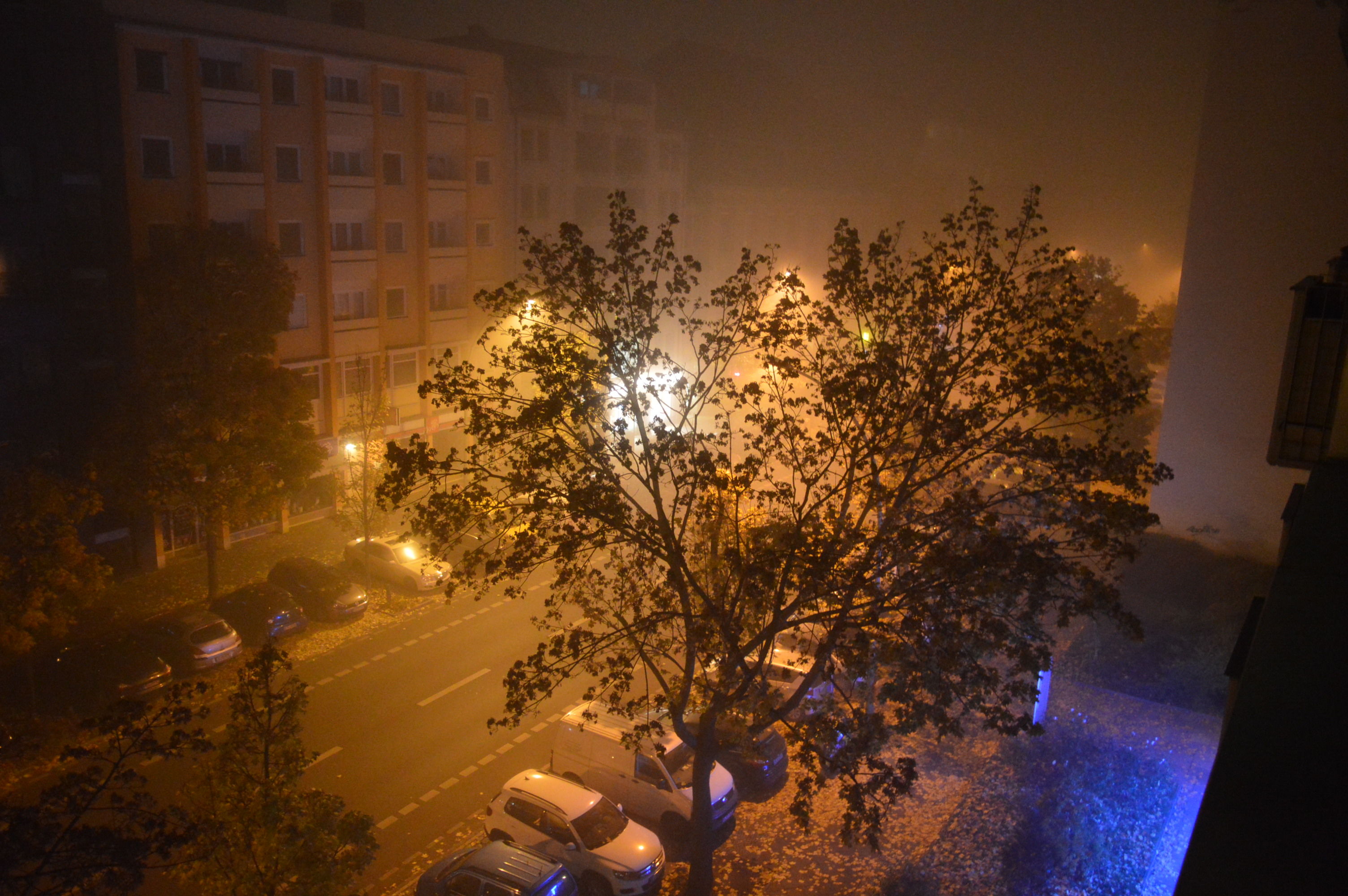 Nebel in Berlin